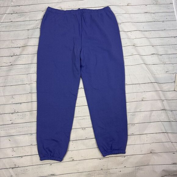 Champions ladies fleece jogger stone crush blue XL sweatpants sweats - Picture 6 of 7